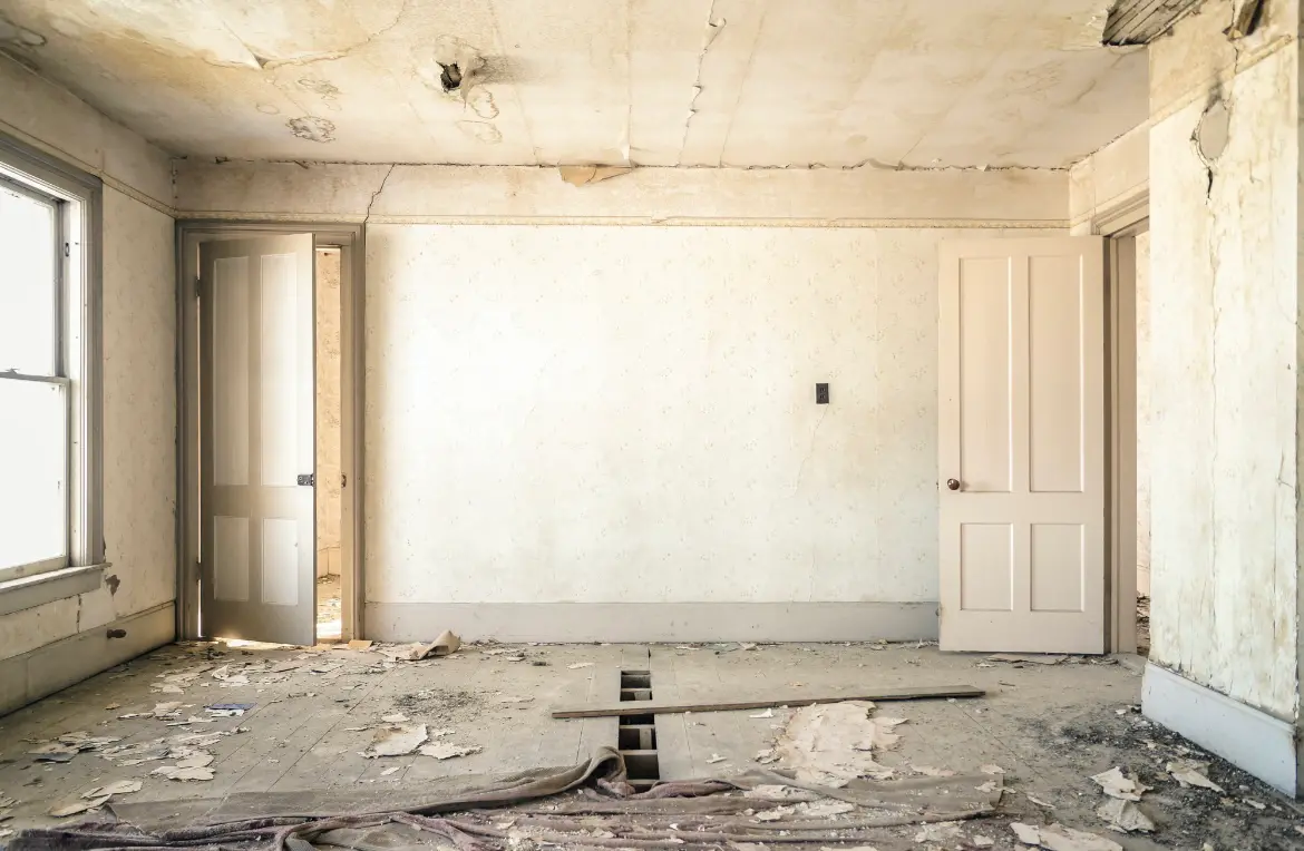 Waste disposal crew managing a cleanout project in Ormond-by-the-Sea